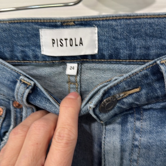 PISTOLA Lennon high waisted chew hem - Picture 4 of 12